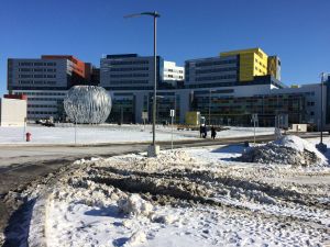 MUHC hospital exterior
