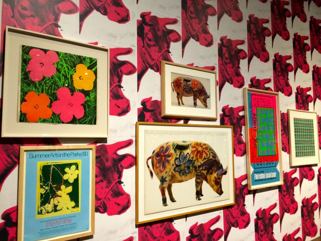 Andy Warhol wall