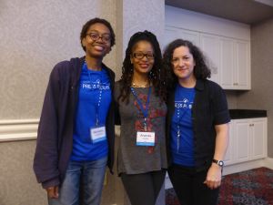 With Michelle Langston and Ananda Leeke