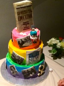 Greta retirement cake