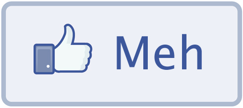 Facebook Meh button