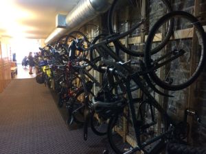 bikes at co-working space