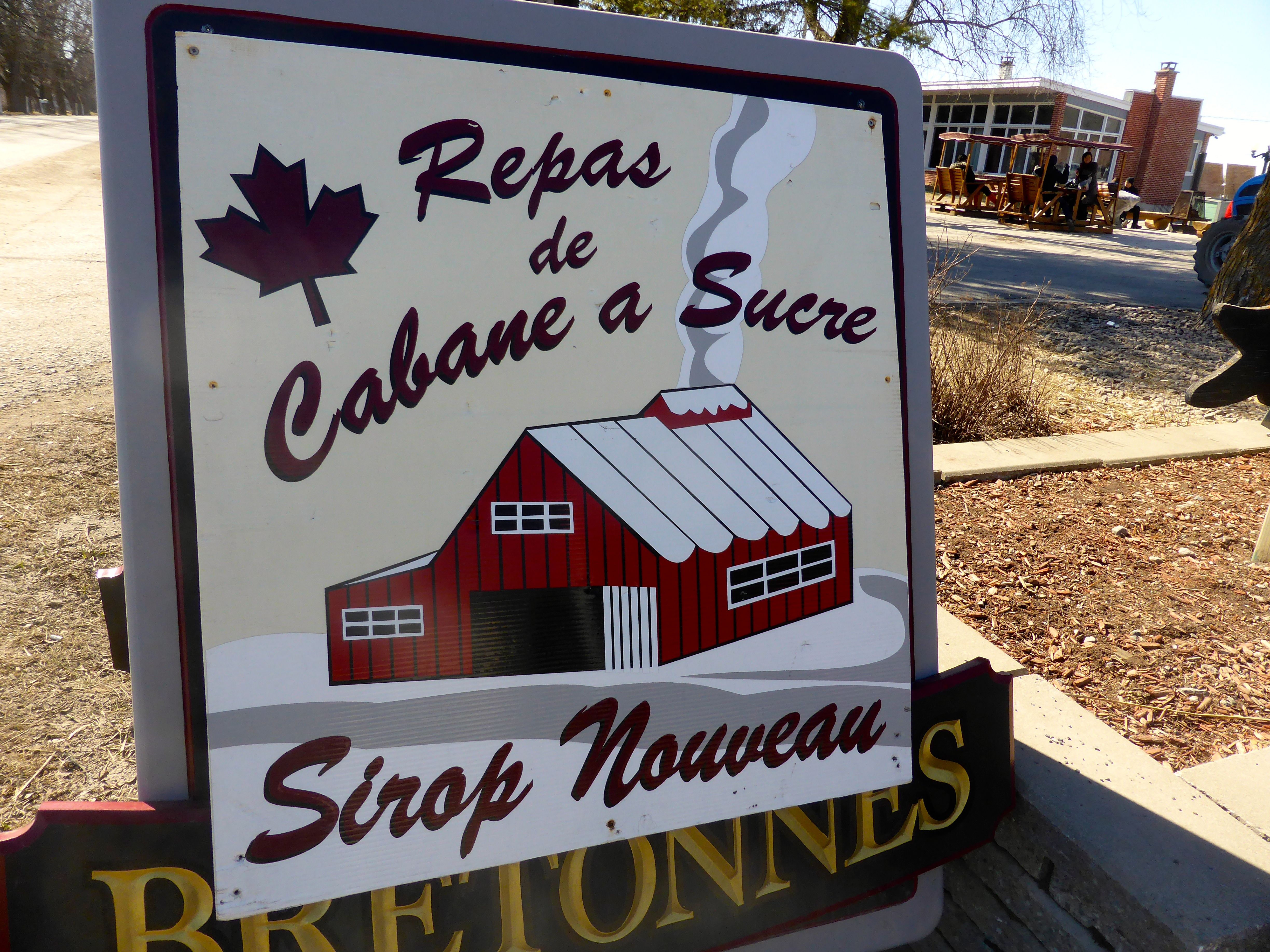 repas cabane à sucre - sirop nouveau