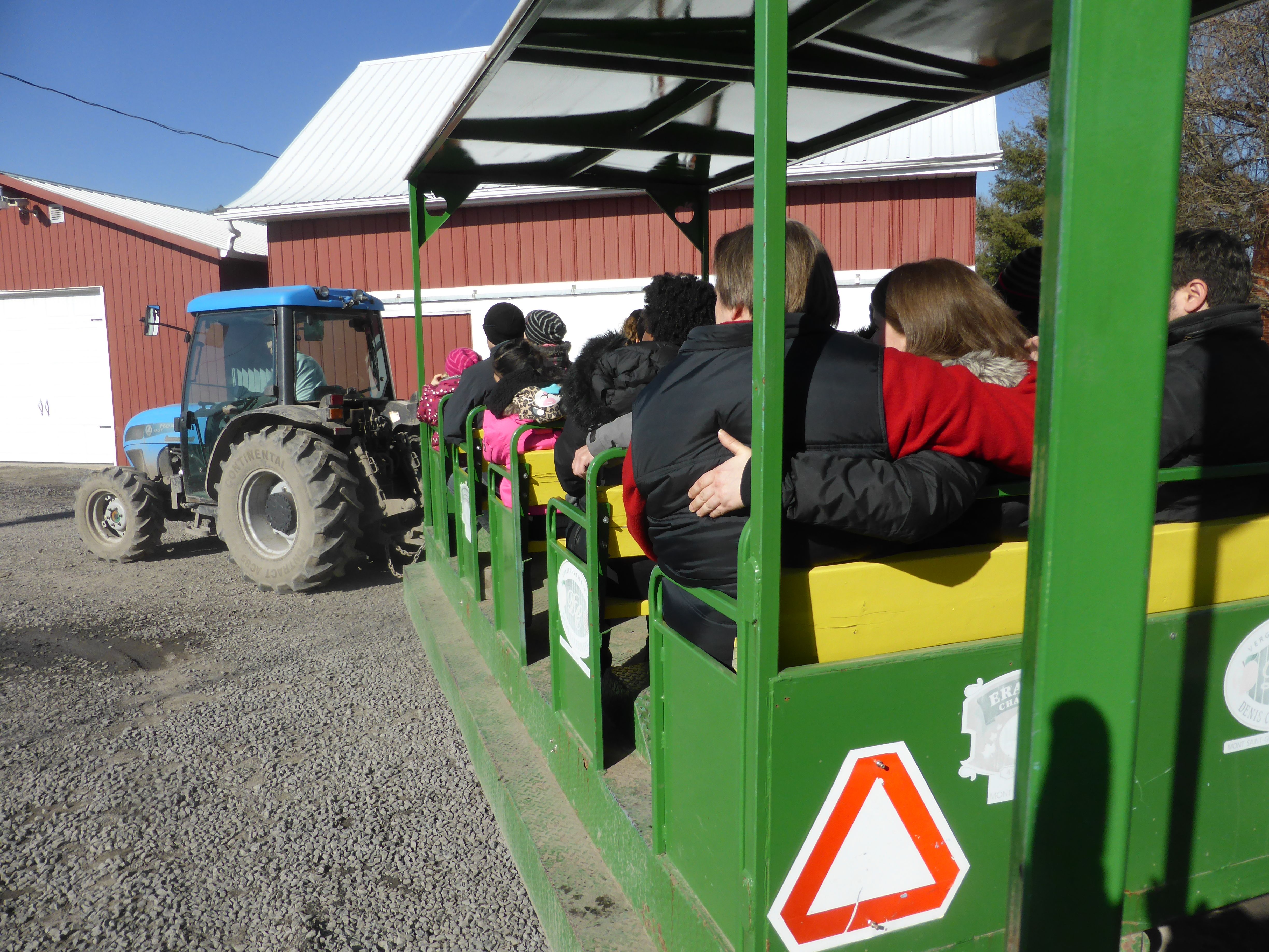tractor ride