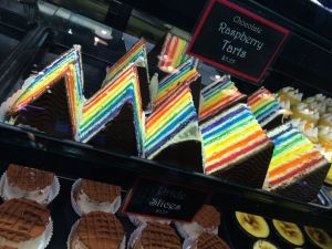 pride slices on Granville Island