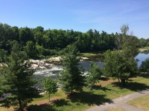 View from the River Building at Carleton University
