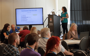 Child theming workshop in action