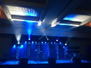 stage at closing party