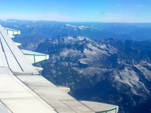 Rockies from the plane