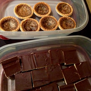 Butter tarts and Nanaimo bars