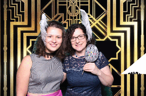 My friend Val and I - animated GIF