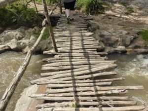 wooden bridge
