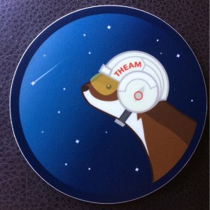 theam sticker