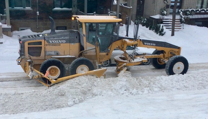 Street plow