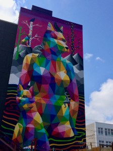 colourful mural