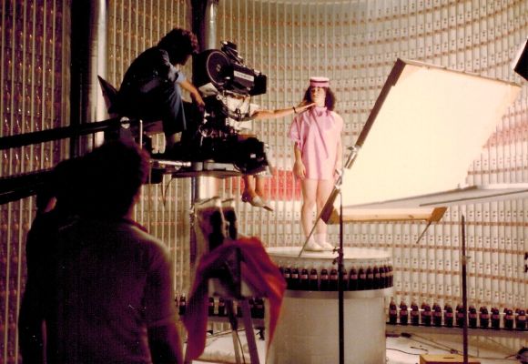 Kathryn serves as stand-in for Diane Dufresne in Diet Coke commercial