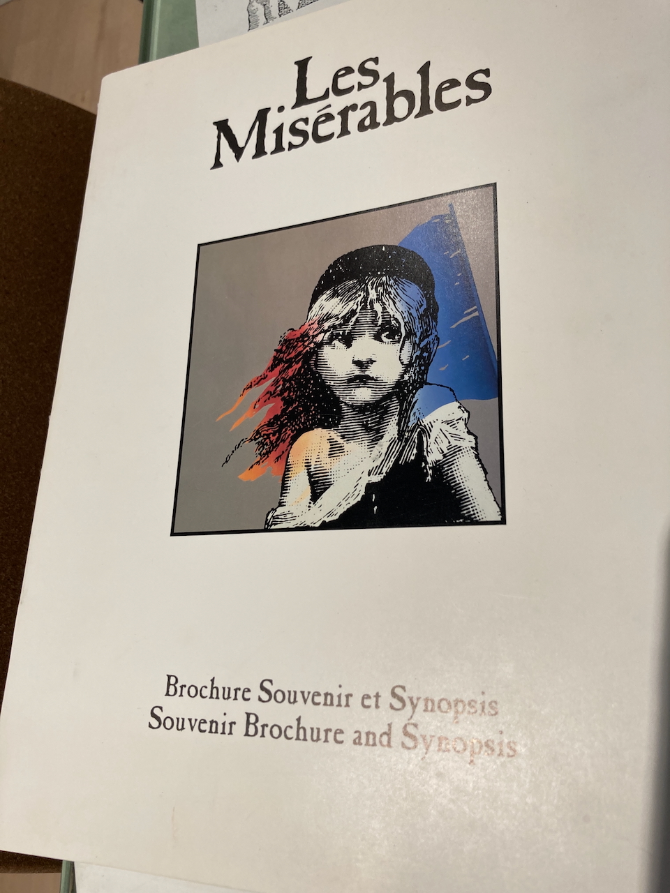 Bilingual souvenir brochure